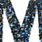 12 Pack: Black AB Letter Bling Sticker by Recollections®